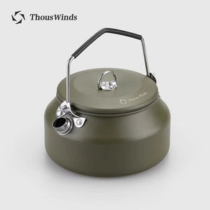 Planet Gates ThousWinds 1L Outdoor Camping Kettle Portable Hiking Cookware Utensils Ultralight Coffee Water Kettle Tourist Supplies Tableware