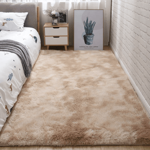Planet Gates Tie-dye Beige / 80*160cm 1pc, Soft Plush Area Rugs, Non-slip Fuzzy Shag Plush Soft Shaggy Bedside Rug, Tie-Dyed Living Room Carpet For Girls Kids Baby Teen Dorm Home Decor, Pet Friendly Bedroom Living Room Nursery Room Rug, Home Decor, Room Decor