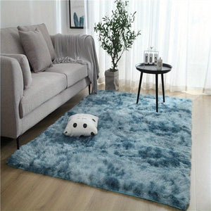 Planet Gates Tie-dye Dark Blue / 120*160cm 1pc, Soft Plush Area Rugs, Non-slip Fuzzy Shag Plush Soft Shaggy Bedside Rug, Tie-Dyed Living Room Carpet For Girls Kids Baby Teen Dorm Home Decor, Pet Friendly Bedroom Living Room Nursery Room Rug, Home Decor, Room Decor