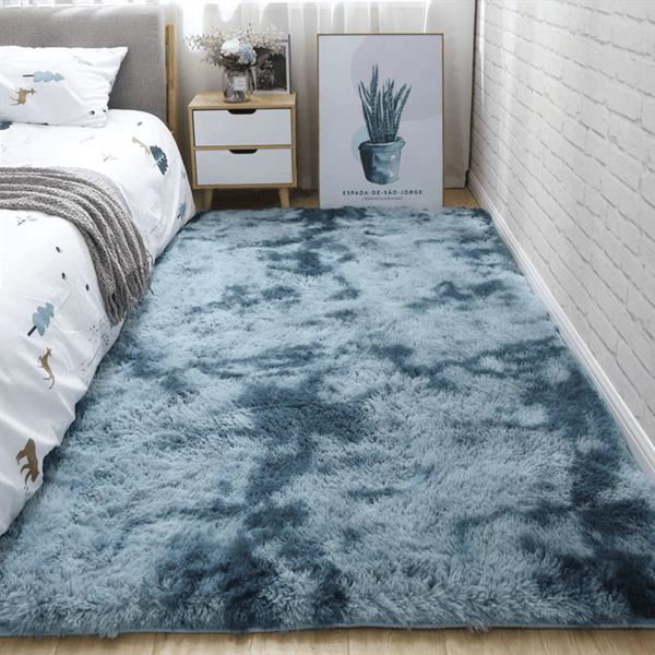 Planet Gates Tie-dye Dark Blue / 80*160cm 1pc, Soft Plush Area Rugs, Non-slip Fuzzy Shag Plush Soft Shaggy Bedside Rug, Tie-Dyed Living Room Carpet For Girls Kids Baby Teen Dorm Home Decor, Pet Friendly Bedroom Living Room Nursery Room Rug, Home Decor, Room Decor