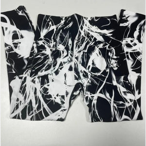 Planet Gates Tie Dye Seamless Leggings Women for Gym Yoga Pants Push Up Workout Sports Leggings  High Waist Tights Ladies Fitness Clothing