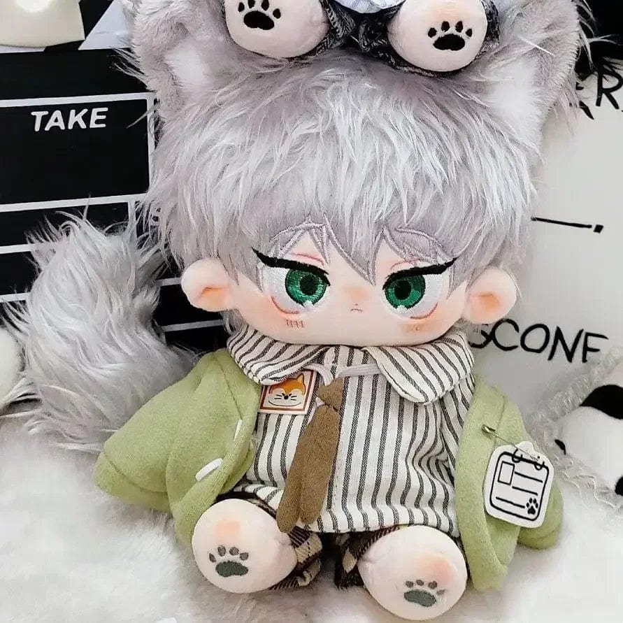 Planet Gates 20cm Alien Stage Till Ivan Handsome Boy Soft Plush Cotton Stuffed Body Cosplay Cotton Plushie Anime Fans Xmas Gift
