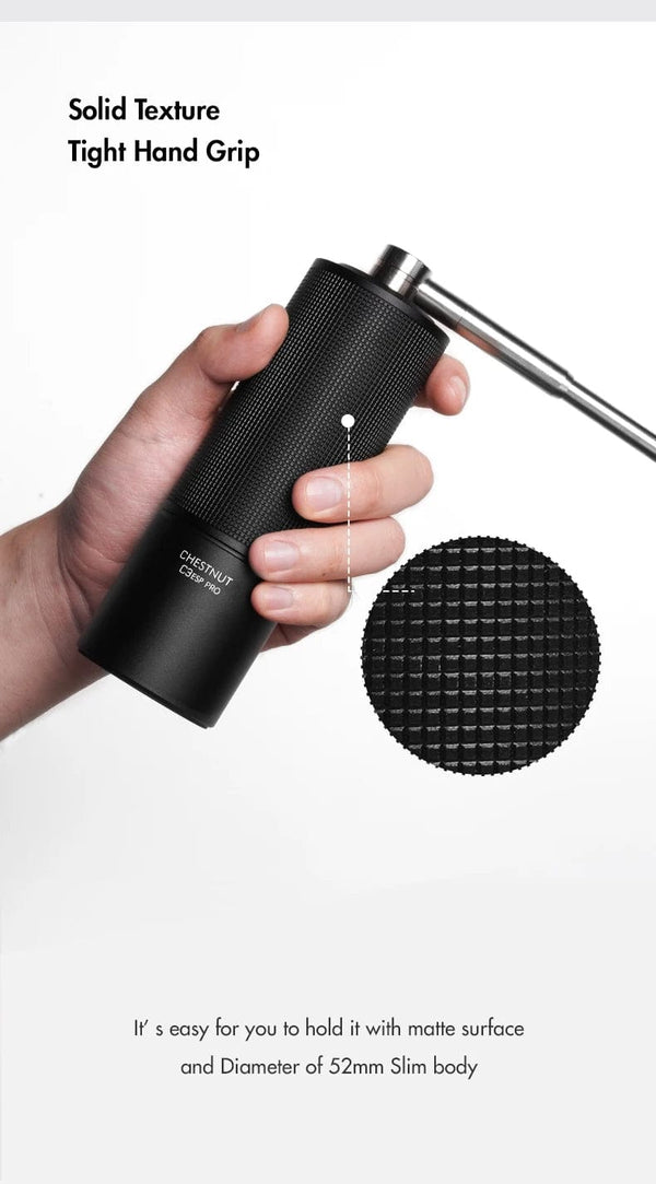 Planet Gates TIMEMORE Chestnut C3 ESP PRO C3S  PRO Manual Coffee Grinder Upgrade  All-metal Body & S2C Burr Anti-slip Design Hand Coffee Mill