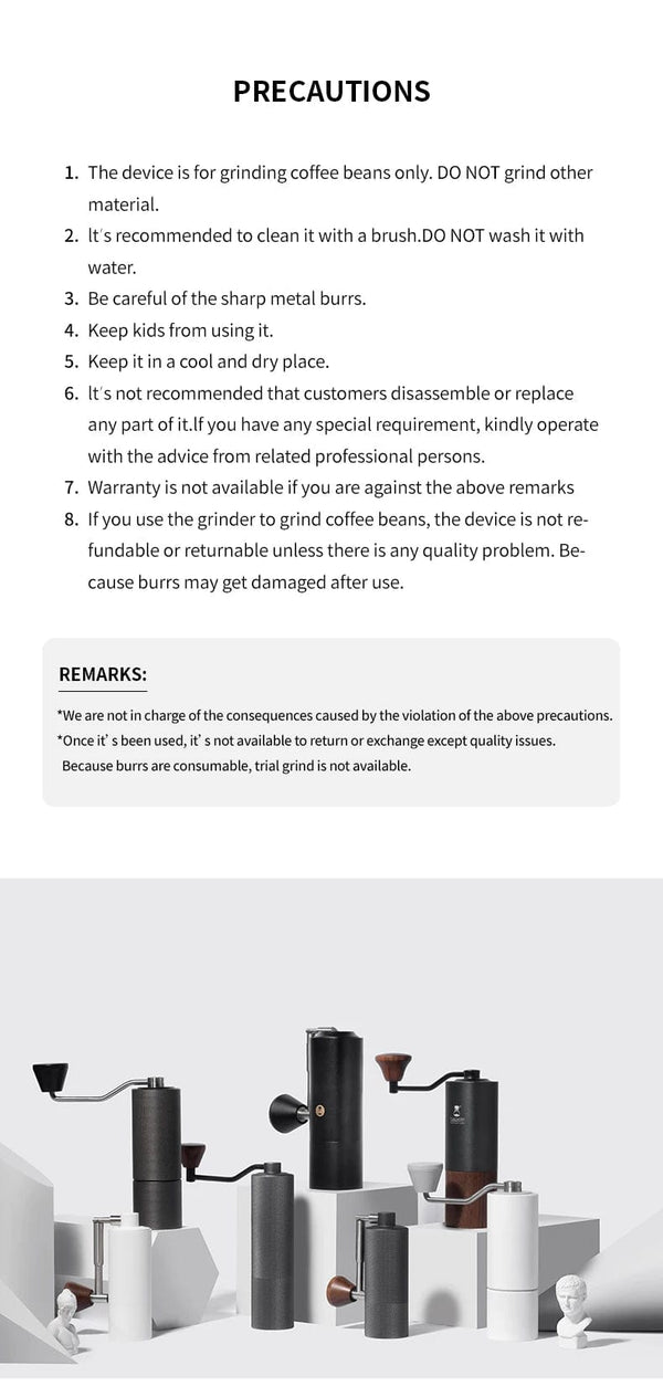 Planet Gates TIMEMORE Chestnut C3 ESP PRO C3S  PRO Manual Coffee Grinder Upgrade  All-metal Body & S2C Burr Anti-slip Design Hand Coffee Mill