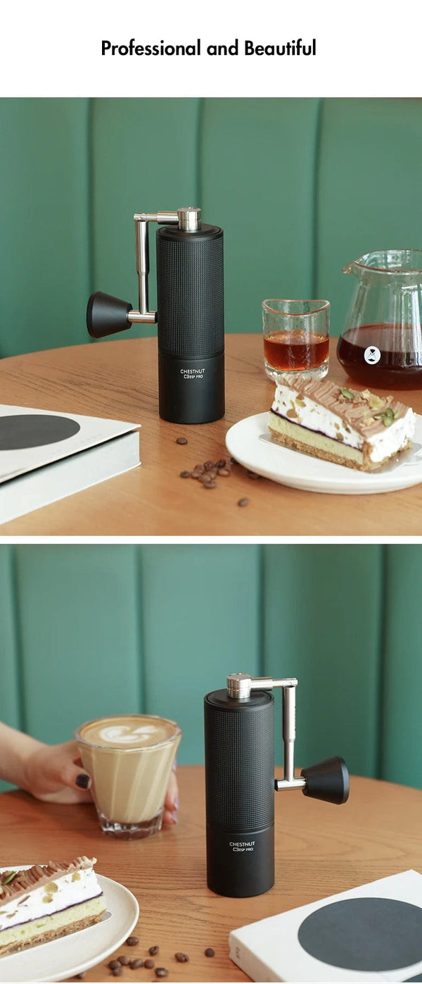 Planet Gates TIMEMORE Chestnut C3 ESP PRO C3S  PRO Manual Coffee Grinder Upgrade  All-metal Body & S2C Burr Anti-slip Design Hand Coffee Mill