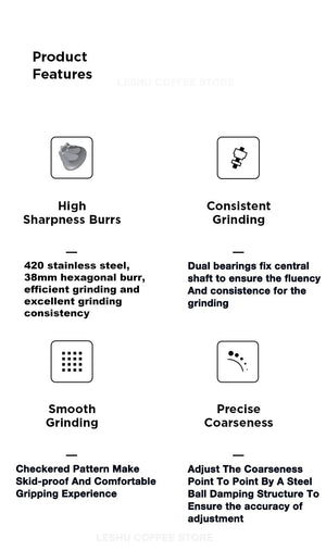 Planet Gates TIMEMORE Chestnut C3 Manual Coffee Grinder S2C Burr Inside Portable Hand Grinder With Double Bearing Positioning 커피그라인더