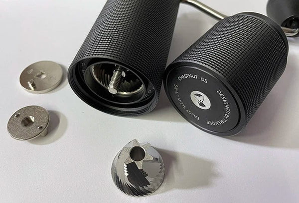 Planet Gates TIMEMORE Chestnut C3 Manual Coffee Grinder S2C Burr Inside Portable Hand Grinder With Double Bearing Positioning 커피그라인더