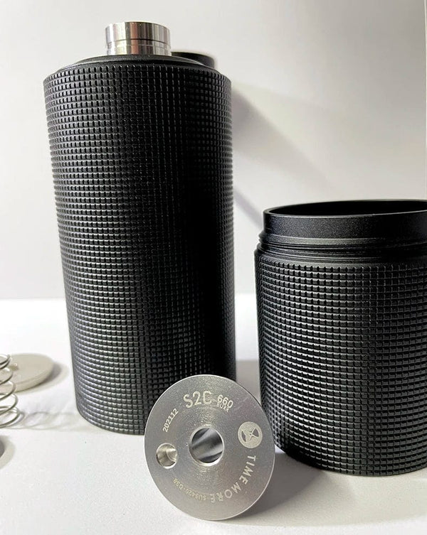 Planet Gates TIMEMORE Chestnut C3 Manual Coffee Grinder S2C Burr Inside Portable Hand Grinder With Double Bearing Positioning 커피그라인더