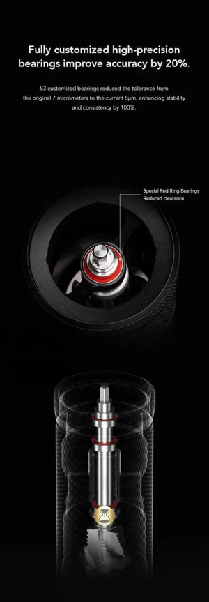 Planet Gates TIMEMORE Chestnut S3 Manual Coffee Grinder, stainless steel conical burr espresso coffee mill  for camping  travelling