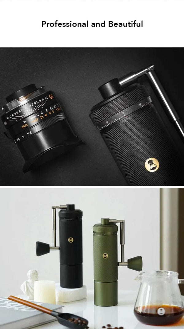 Planet Gates TIMEMORE Chestnut S3 Manual Coffee Grinder, stainless steel conical burr espresso coffee mill  for camping  travelling