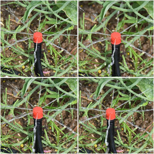 Planet Gates timer 5-50M Automatic Garden Watering System DIY Timer Water Drip Irrigation System Plant Watering Kit Red Drippers Set