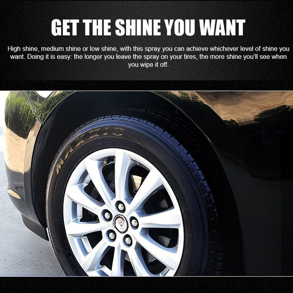 Planet Gates Tire Coating Paste Set 500ml Car Tire Waxing Glazing Waterproof Bright Light Protective And Maintenance Solid Wheel Tire Coating Motorcycle Tire Coating Paste Set