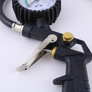 Planet Gates tire pressure tester High-precision Tire Pressure Gauge With Inflation, Digital Tire Pressure Monitor, And Air Inflator Tester For Monitoring And Inflating Car Tires