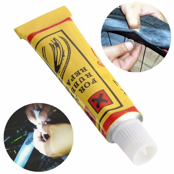 Planet Gates Tire Repairing Glue Car Motorcycle Bicycle Tire Patching Repair Glues Bike Tyre Inner Tube Puncture Repair Tools