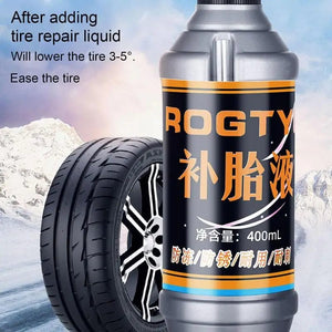 Planet Gates Tire Sealant 400ml Large Capacity Car Tire Repair Kit Non-destructive Fast Flat Tire Repair Kit For Small And Medium Wheeled