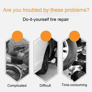 Planet Gates Tire Sealant 400ml Large Capacity Car Tire Repair Kit Non-destructive Fast Flat Tire Repair Kit For Small And Medium Wheeled