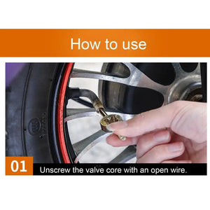 Planet Gates Tire Sealant 400ml Large Capacity Car Tire Repair Kit Non-destructive Fast Flat Tire Repair Kit For Small And Medium Wheeled