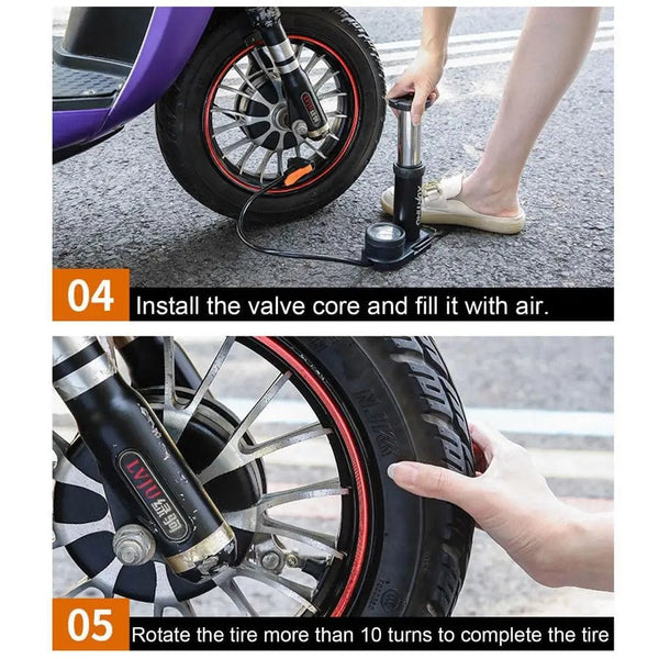 Planet Gates Tire Sealant 400ml Large Capacity Car Tire Repair Kit Non-destructive Fast Flat Tire Repair Kit For Small And Medium Wheeled