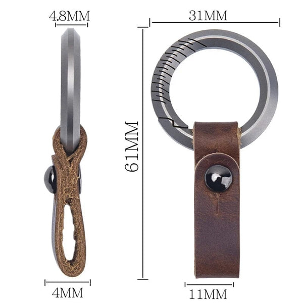 Planet Gates Titanium Camping Equipment and Accessories Hiking Accessories Car  Camping Accessories Outdoor Multifunctional Keychain