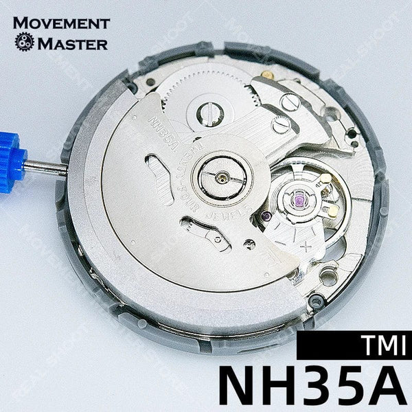 Planet Gates TMI Japan NH35 Movement High Accuracy Mechanical Automatic Watch Wrist Day Date Set Mechanical Wristwatches Watch Wrist For Men