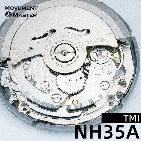 Planet Gates TMI Japan NH35 Movement High Accuracy Mechanical Automatic Watch Wrist Day Date Set Mechanical Wristwatches Watch Wrist For Men