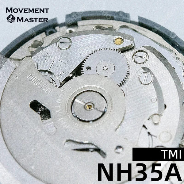 Planet Gates TMI Japan NH35 Movement High Accuracy Mechanical Automatic Watch Wrist Day Date Set Mechanical Wristwatches Watch Wrist For Men