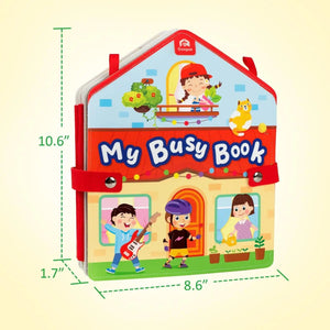 Planet Gates Toddler Busy Board Montessori Toys Learning Educational Activities Travel Toy Dinosaur Dress up  Sensory Life Skill Backpack