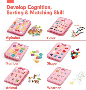 Planet Gates Toddler Montessori Busy Board  Activities Education Toys Basic Dress Motor Skills Baby Travel Learning Toys For Christmas Gift