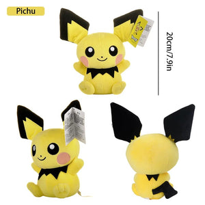 Planet Gates Togepi 21cm I 8.3in / Genuine License Pokemon Kawaii Pikachu Eevee Mew Charizard Stuffed Toys Cartoon&Cute Plush Doll Throw Pillow Christmas Halloween Day Gift