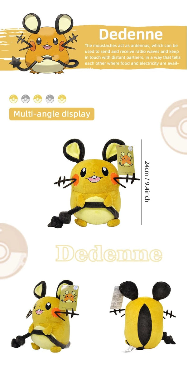 Planet Gates Togepi 21cm I 8.3in / Genuine License Pokemon Kawaii Pikachu Eevee Mew Charizard Stuffed Toys Cartoon&Cute Plush Doll Throw Pillow Christmas Halloween Day Gift