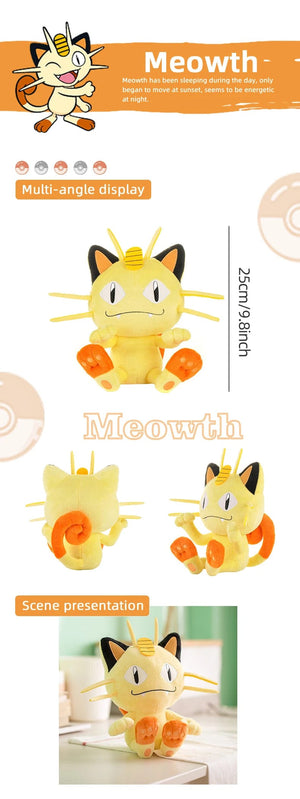 Planet Gates Togepi 21cm I 8.3in / Genuine License Pokemon Kawaii Pikachu Eevee Mew Charizard Stuffed Toys Cartoon&Cute Plush Doll Throw Pillow Christmas Halloween Day Gift