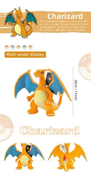 Planet Gates Togepi 21cm I 8.3in / Genuine License Pokemon Kawaii Pikachu Eevee Mew Charizard Stuffed Toys Cartoon&Cute Plush Doll Throw Pillow Christmas Halloween Day Gift