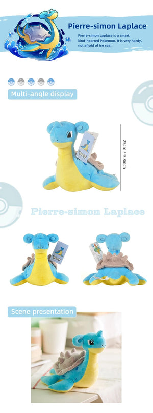 Planet Gates Togepi 21cm I 8.3in / Genuine License Pokemon Kawaii Pikachu Eevee Mew Charizard Stuffed Toys Cartoon&Cute Plush Doll Throw Pillow Christmas Halloween Day Gift