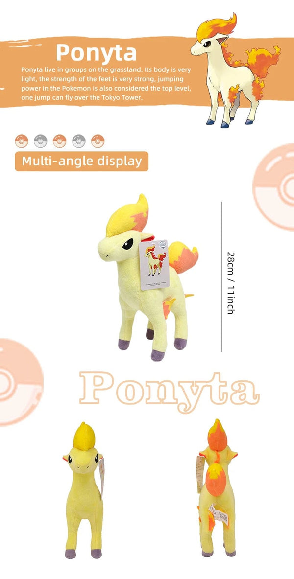 Planet Gates Togepi 21cm I 8.3in / Genuine License Pokemon Kawaii Pikachu Eevee Mew Charizard Stuffed Toys Cartoon&Cute Plush Doll Throw Pillow Christmas Halloween Day Gift