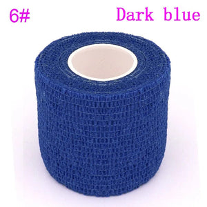 Planet Gates Tom's Hug Colorful Sport Self Adhesive Elastic Bandage Wrap Tape 4.8m Knee Support Pads Finger Ankle Palm Shoulder Bandage