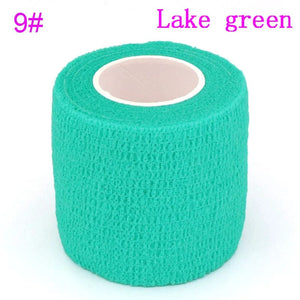 Planet Gates Tom's Hug Colorful Sport Self Adhesive Elastic Bandage Wrap Tape 4.8m Knee Support Pads Finger Ankle Palm Shoulder Bandage