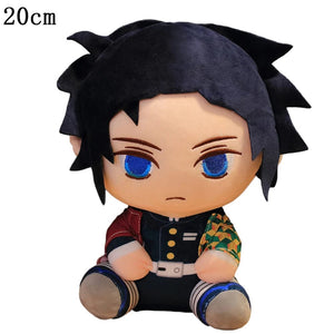 Planet Gates Tomioka Giyuu / 20cm Demon Slayer Plush Toys Anime Kamado Tanjirou Hashibira Inosuke Tomioka Giyuu Rengoku Kyoujurou Kochou Shinobu Agatsuma Zenitsu