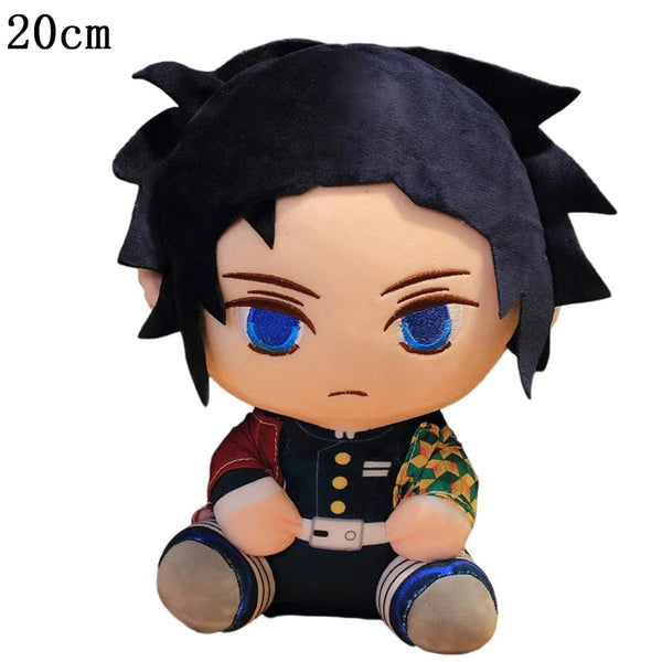 Planet Gates Tomioka Giyuu / 20cm Demon Slayer Plush Toys Anime Kamado Tanjirou Hashibira Inosuke Tomioka Giyuu Rengoku Kyoujurou Kochou Shinobu Agatsuma Zenitsu