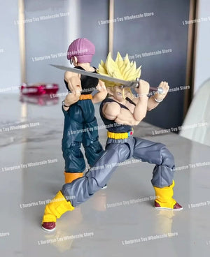 Planet Gates Tonsenarttoys Dragon Ball SHF Trunks Super Saiyan SSJ SSJ2 05A 05B Tonsen Arttoys Custom Accessories Anime Action Figures Toys