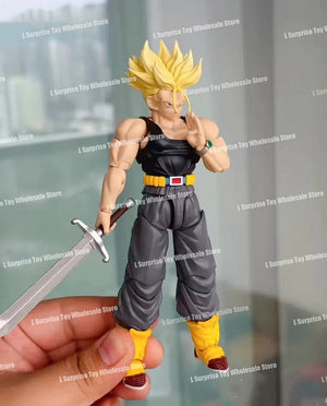 Planet Gates Tonsenarttoys Dragon Ball SHF Trunks Super Saiyan SSJ SSJ2 05A 05B Tonsen Arttoys Custom Accessories Anime Action Figures Toys