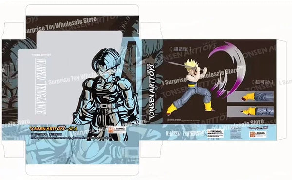 Planet Gates Tonsenarttoys Dragon Ball SHF Trunks Super Saiyan SSJ SSJ2 05A 05B Tonsen Arttoys Custom Accessories Anime Action Figures Toys