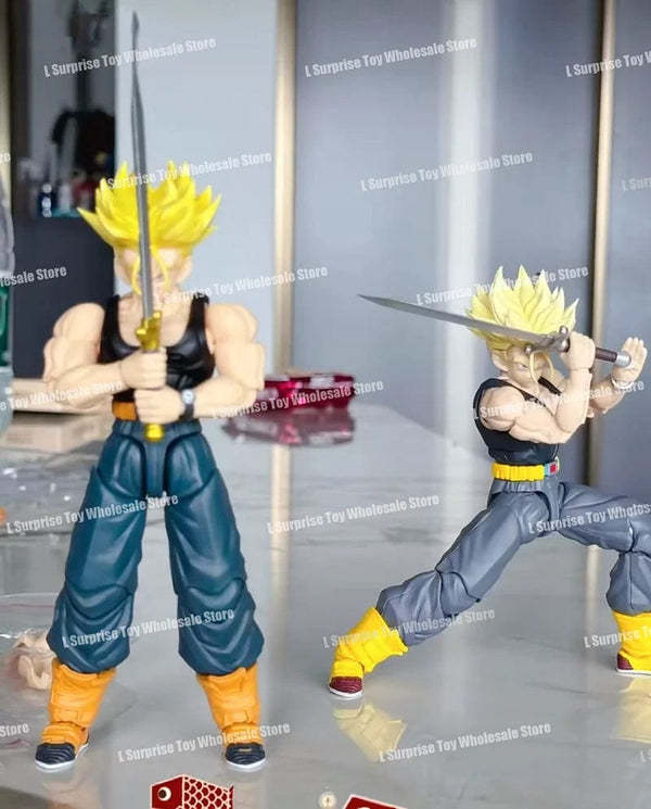 Planet Gates Tonsenarttoys Dragon Ball SHF Trunks Super Saiyan SSJ SSJ2 05A 05B Tonsen Arttoys Custom Accessories Anime Action Figures Toys