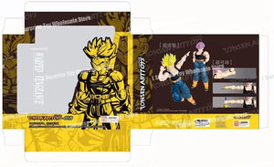 Planet Gates Tonsenarttoys Dragon Ball SHF Trunks Super Saiyan SSJ SSJ2 05A 05B Tonsen Arttoys Custom Accessories Anime Action Figures Toys