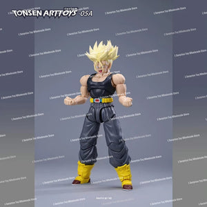 Planet Gates Tonsenarttoys Dragon Ball SHF Trunks Super Saiyan SSJ SSJ2 05A 05B Tonsen Arttoys Custom Accessories Anime Action Figures Toys