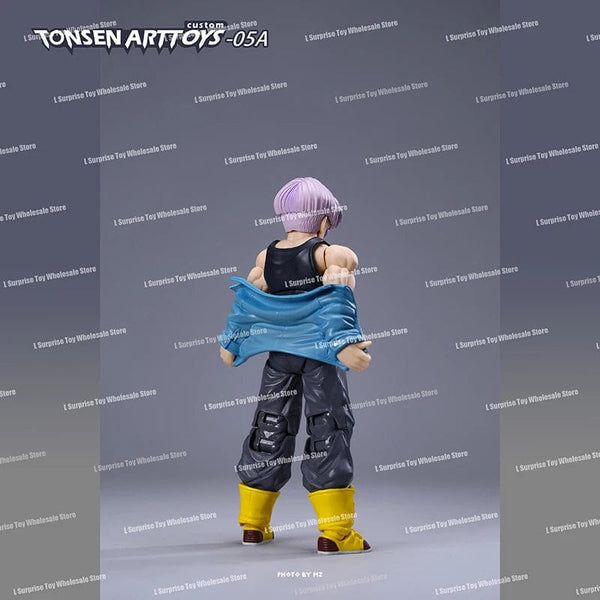 Planet Gates Tonsenarttoys Dragon Ball SHF Trunks Super Saiyan SSJ SSJ2 05A 05B Tonsen Arttoys Custom Accessories Anime Action Figures Toys