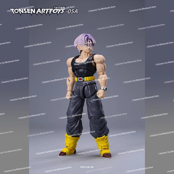 Planet Gates Tonsenarttoys Dragon Ball SHF Trunks Super Saiyan SSJ SSJ2 05A 05B Tonsen Arttoys Custom Accessories Anime Action Figures Toys