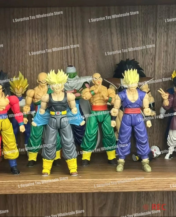 Planet Gates Tonsenarttoys Dragon Ball SHF Trunks Super Saiyan SSJ SSJ2 05A 05B Tonsen Arttoys Custom Accessories Anime Action Figures Toys