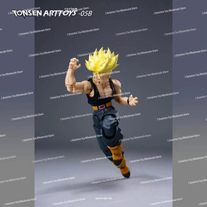 Planet Gates Tonsenarttoys Dragon Ball SHF Trunks Super Saiyan SSJ SSJ2 05A 05B Tonsen Arttoys Custom Accessories Anime Action Figures Toys