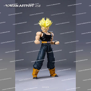 Planet Gates Tonsenarttoys Dragon Ball SHF Trunks Super Saiyan SSJ SSJ2 05A 05B Tonsen Arttoys Custom Accessories Anime Action Figures Toys