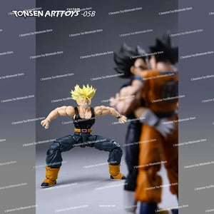 Planet Gates Tonsenarttoys Dragon Ball SHF Trunks Super Saiyan SSJ SSJ2 05A 05B Tonsen Arttoys Custom Accessories Anime Action Figures Toys